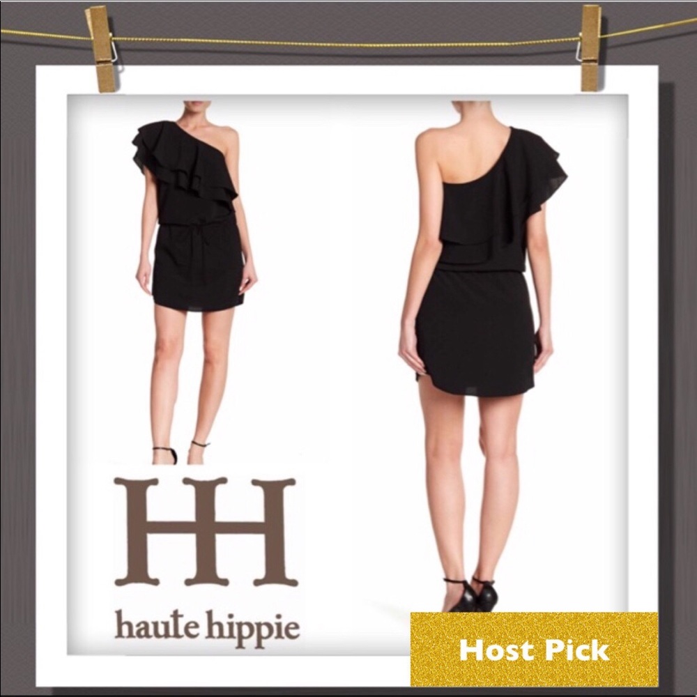 Haute Hippie One Shoulder Dress - Picture 8 of 8